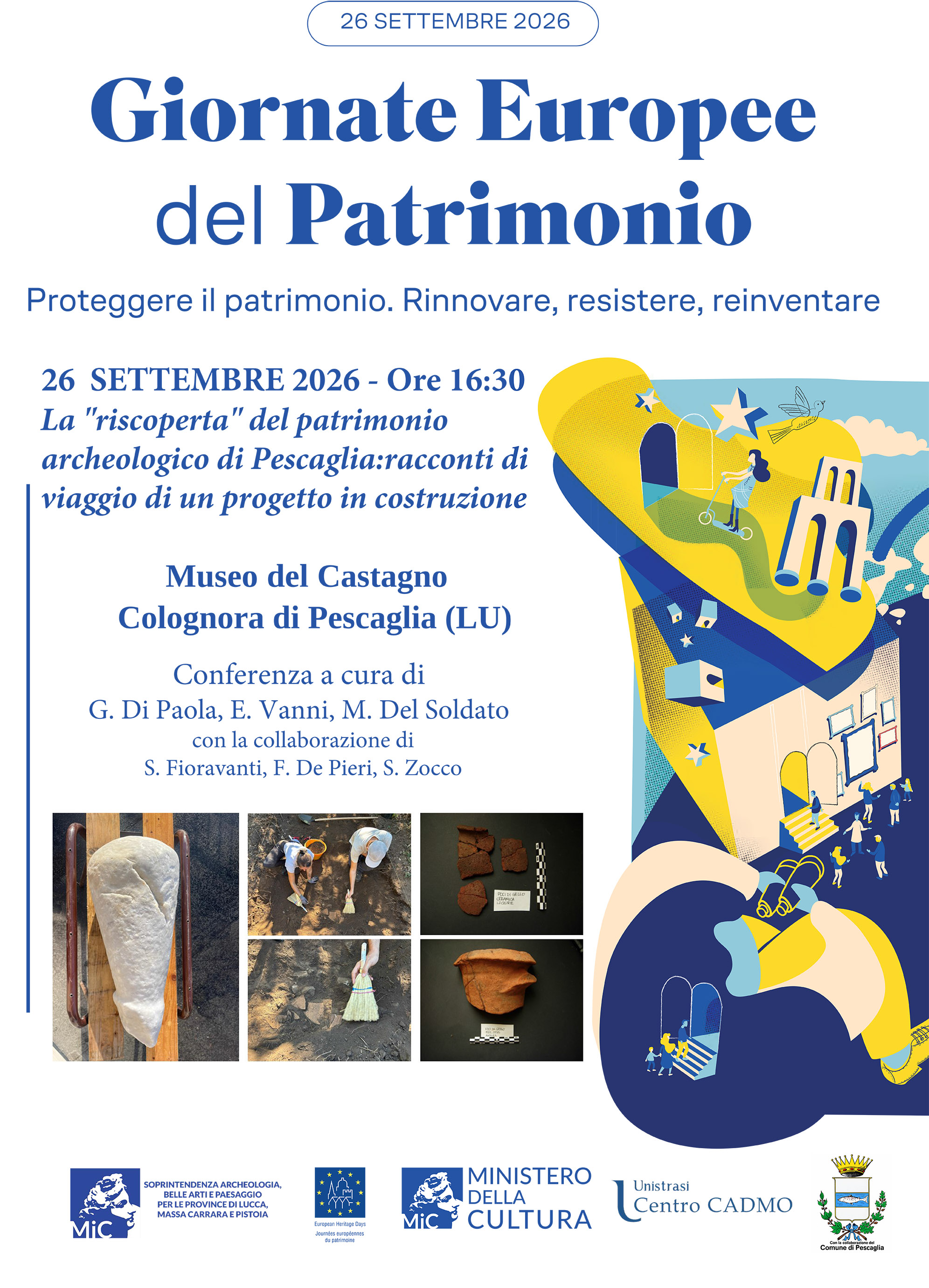 La "riscoperta" del patrimonio archeologico di Pescaglia:racconti di viaggio di un progetto in costruzione